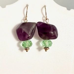 Amethyst Dangle Earrings
